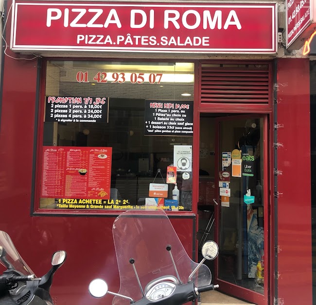 Pizza Di Roma à Paris (Paris 75)