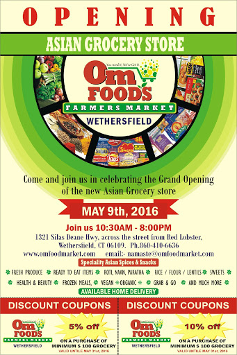 Indian Grocery Store «Om Foods Market», reviews and photos, 1321 Silas Deane Hwy, Wethersfield, CT 06109, USA