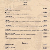 Menu du L’Osteria - pizzeria à Gujan-Mestras