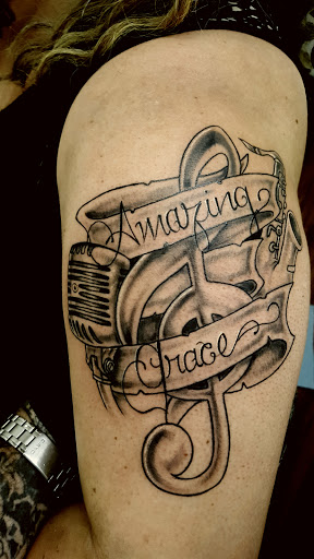 Explore asian tattoo ideas, creative tattoo ideas in Elko, available at Iron Anchor Tattoo