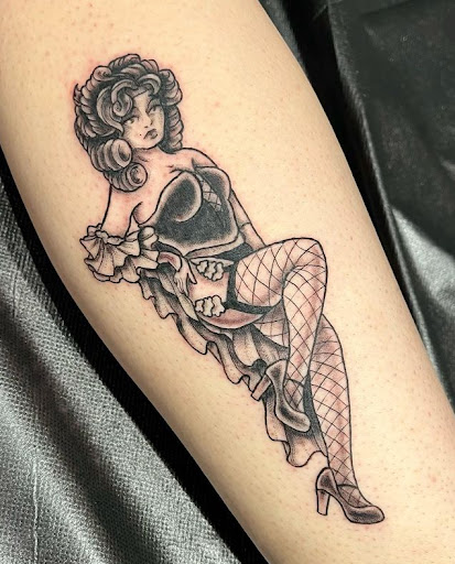 Explore neck name tattoo ideas, creative tattoo ideas in Boulder, available at Claw and Talon Tattoo