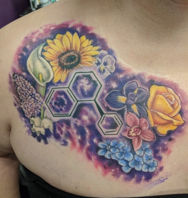 Explore chrome tattoo ideas, creative tattoo ideas in Crystal Lake, available at Monster Ink Tattoo & Piercing Studio