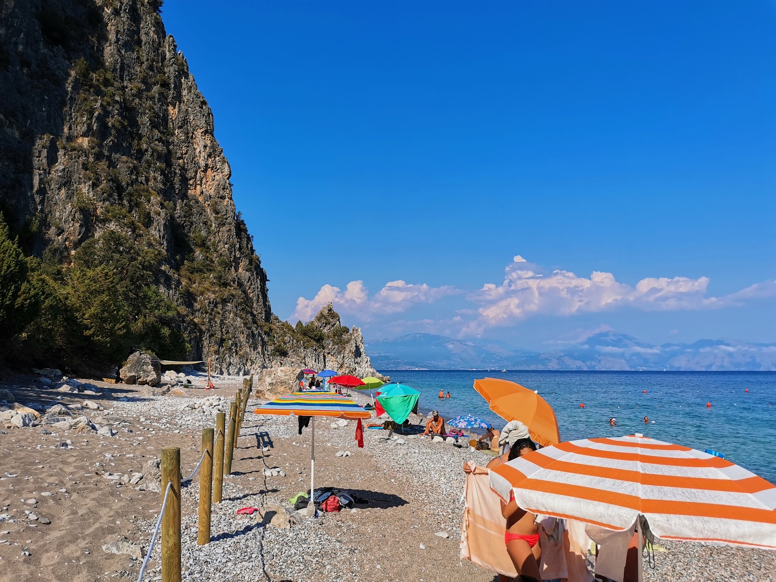 Foto af Spiaggia della Sciabica med lige kyst
