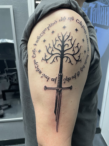 Explore hunting tattoo ideas, creative tattoo ideas in San Antonio, available at Twisted Tattoo