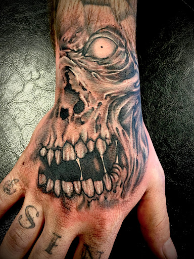 Explore daddy daughter tattoos ideas, creative tattoo ideas in Osage Beach, available at Rabbits Foot Tattoo Parlor