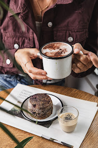 Chocolat chaud du Restaurant végétalien Wild & The Moon - Saint-Honoré - Restaurant vegan à Paris - n°3