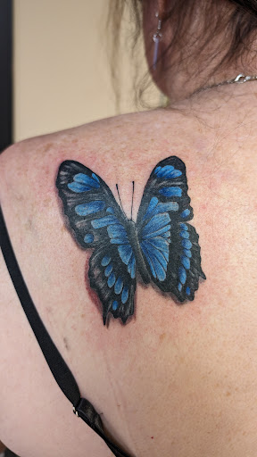 Explore quad tattoo ideas, creative tattoo ideas in Clive, available at Lucky Gal Tattoo & Piercing Clive
