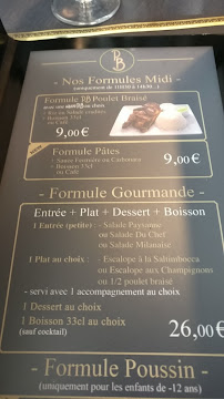 Restaurant PB Poulet Braisé Argenteuil à Argenteuil (le menu)