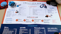 Menu du L'BOUT D' LA RUE à Dijon