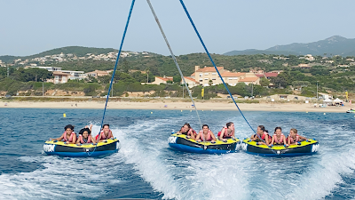 Agosta Fun Beach Parachute Ascensionnel-Jet ski avec ou sans permis - Bouée tractée à Agosta plage proche de Porticcio à Albitreccia