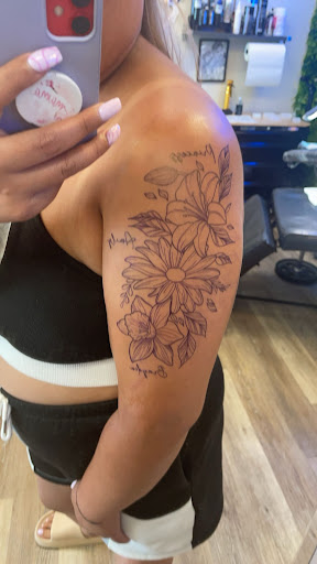 Explore verse tattoo ideas, creative tattoo ideas in Davenport, available at Fine Ink Studios Tattoos
