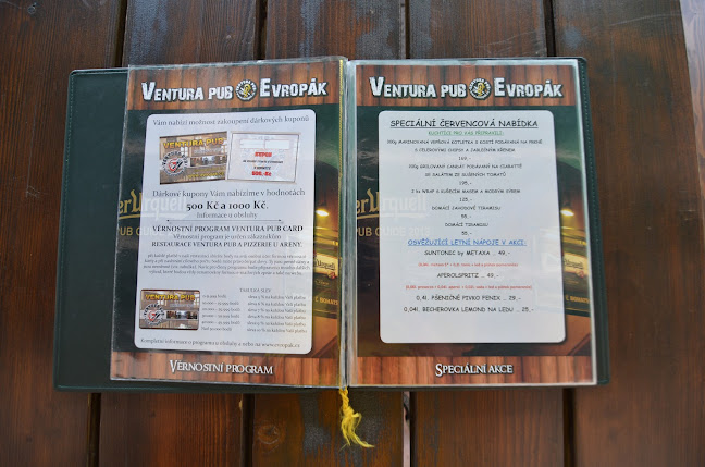 Ventura pub - Evropák - Restaurace