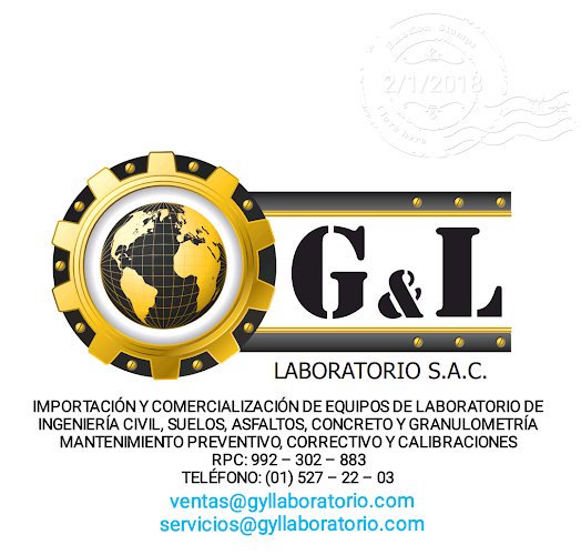 G&L LABORATORIO S.A.C - Los Olivos