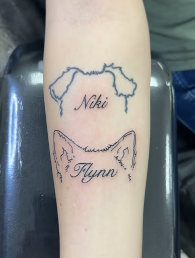 Explore birthday number tattoo ideas, creative tattoo ideas in Hesperia, available at Inceptive Art Studio