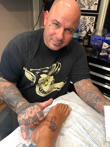 Explore men side neck cover up tattoo ideas, creative tattoo ideas in Honolulu, available at Aloha Tattoo Waikiki Hilton Hawaiian Village Rainbow Bazaar