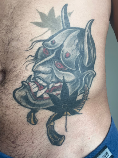 Explore halloween flash tattoo ideas, creative tattoo ideas in Oak Grove, available at NeverMore Galleries Tattoo Studio