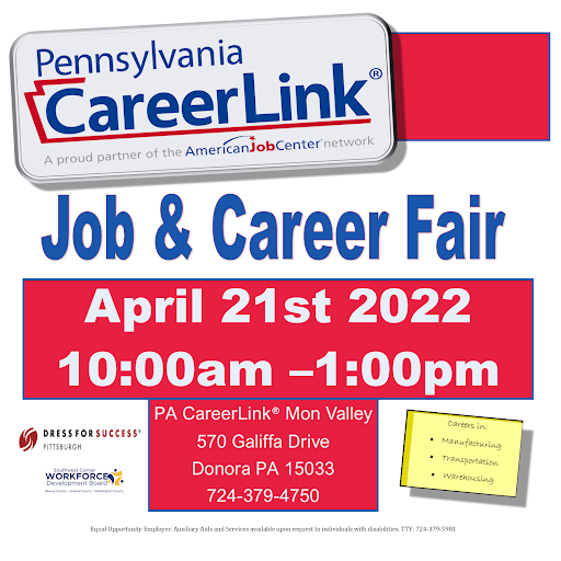 Employment Agency «CareerLink», reviews and photos, 570 Galiffa Dr, Donora, PA 15033, USA