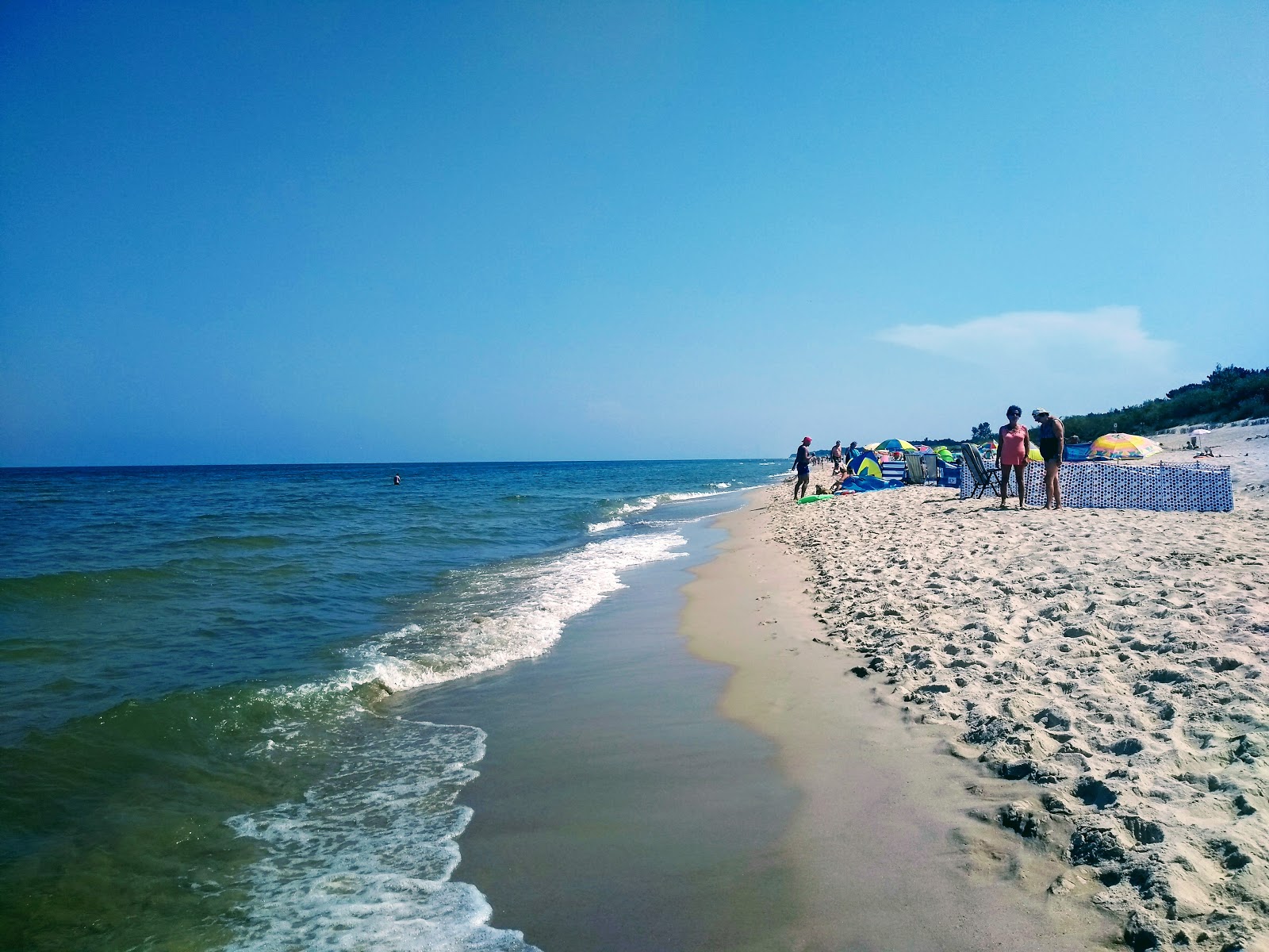 Fotografie cu Kuznica Beach zonele de facilități