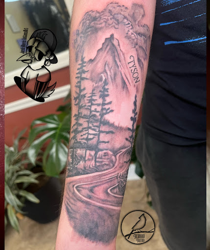 Explore canada tattoo ideas, creative tattoo ideas in Nashville, available at RedBird Tattoo