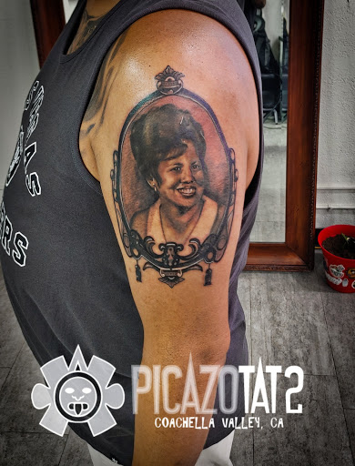 Explore kinky tattoo ideas, creative tattoo ideas in Palm Desert, available at Picazo Tattoo Studio