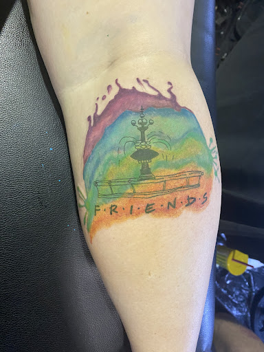 Explore simpsons tattoo ideas, creative tattoo ideas in Winter Park, available at Forged Empire Tattoo Studio