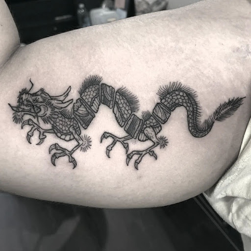 Explore sunflower sleeve tattoo ideas, creative tattoo ideas in Orange, available at Three Diamonds Tattoo