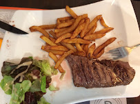 Steak frites du Restaurant français Brasserie de la Gare - BGL CAFE à Langon - n°3