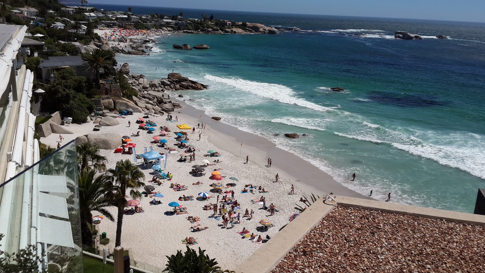 Foto di Spiaggia di Clifton con una superficie del sabbia beige fine