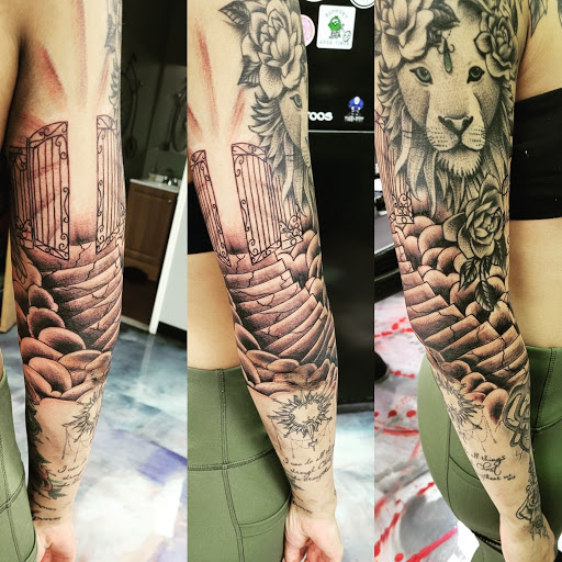 Explore ekg tattoo ideas, creative tattoo ideas in Tucson, available at Jesses Tattoos & Tattoo Supplies