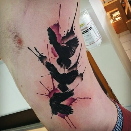 Explore dogwood tree tattoo ideas, creative tattoo ideas in Chicago, available at Royal Flesh Tattoo and Piercing