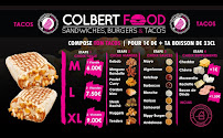 Carte du COLBERT FOOD ®️ à Mont-Saint-Aignan