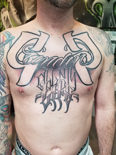 Explore heavy metal tattoo ideas, creative tattoo ideas in Burlington, available at Mr Tattoos & Piercing