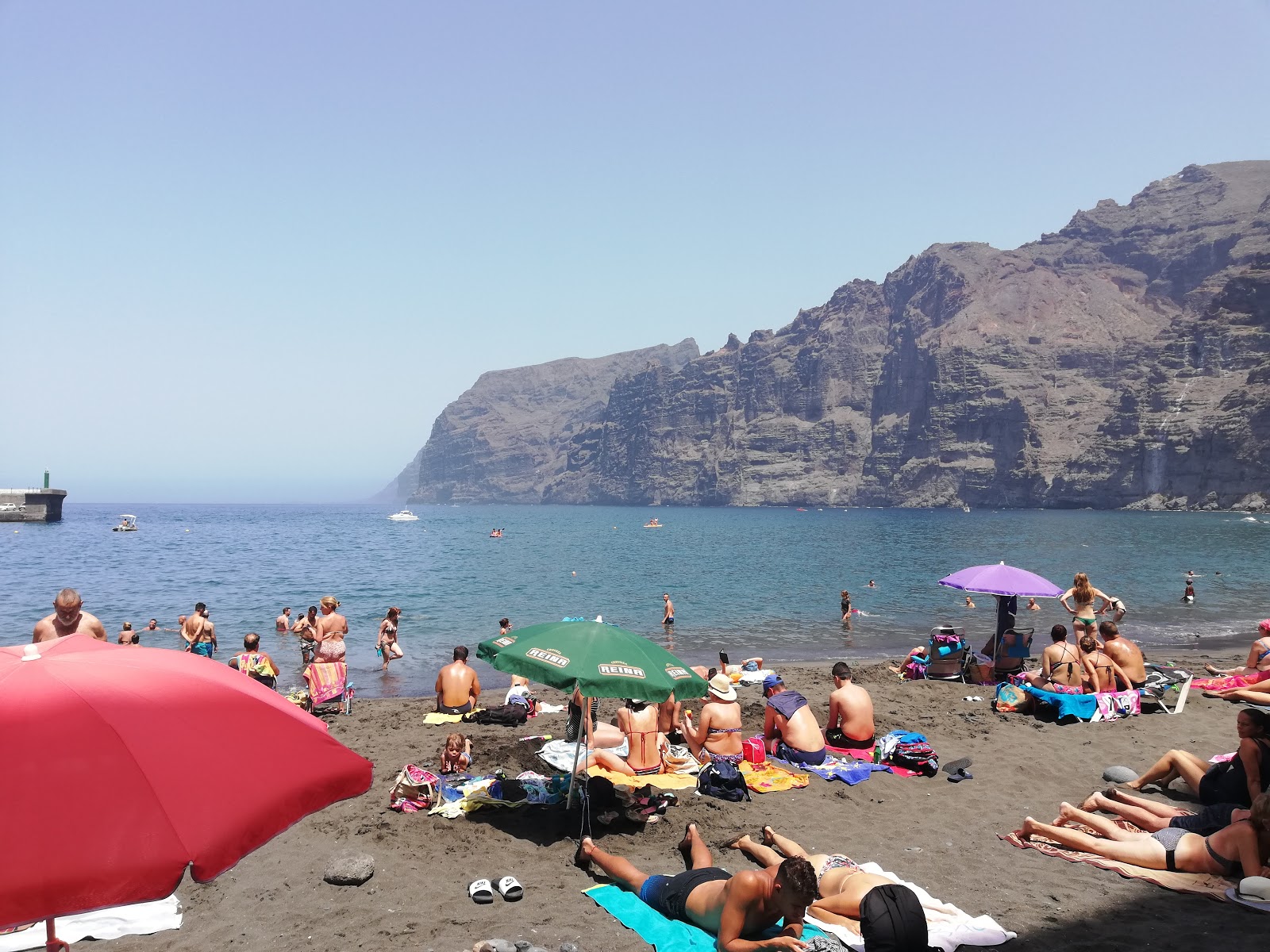 Zdjęcie Playa de los Gigantes obszar udogodnień