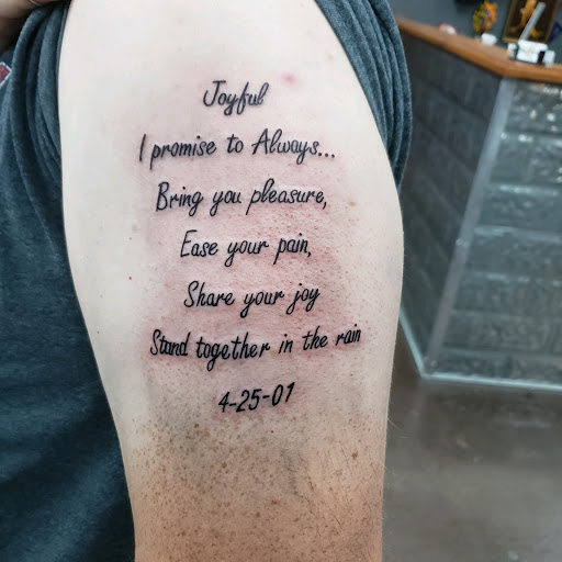 Tattoo Shop «Bayou City Body Shop Tattoo Studio», reviews and photos, 4025 Hwy 6 N #105b, Houston, TX 77084, USA