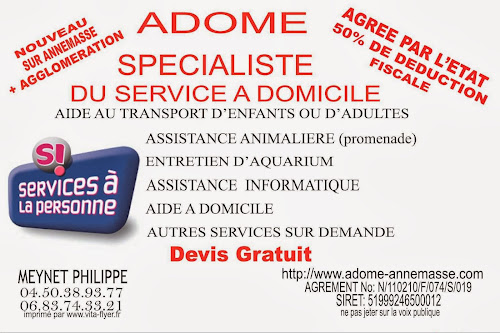 Agence de services d'aide à domicile ADOME Vétraz-Monthoux