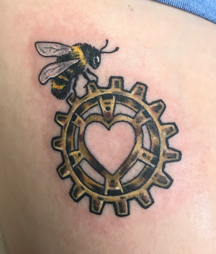 Explore family portrait tattoo ideas, creative tattoo ideas in Aurora, available at Ronin Tattoo Studio INC