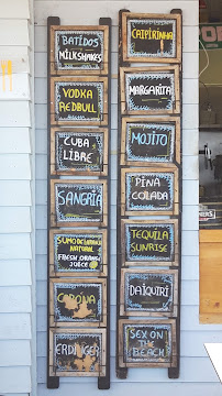 Palmares Beach Club à Lagos menu