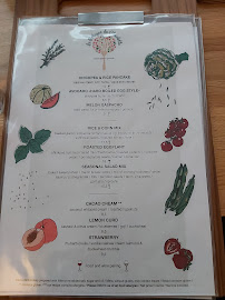 Le Potager de Charlotte à Paris menu