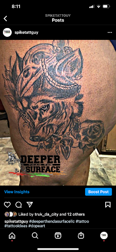 Explore new hampshire tattoo ideas, creative tattoo ideas in Sumter, available at Deeper Than The Surface Tattoo Shop