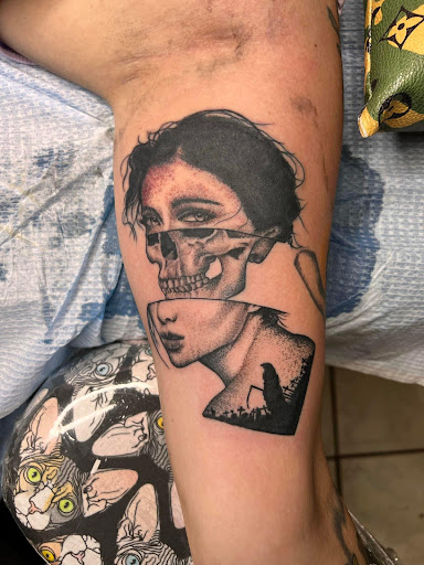 Explore snake sleeve tattoo ideas, creative tattoo ideas in Orange Park, available at Fantasy Tattoo and Piercing