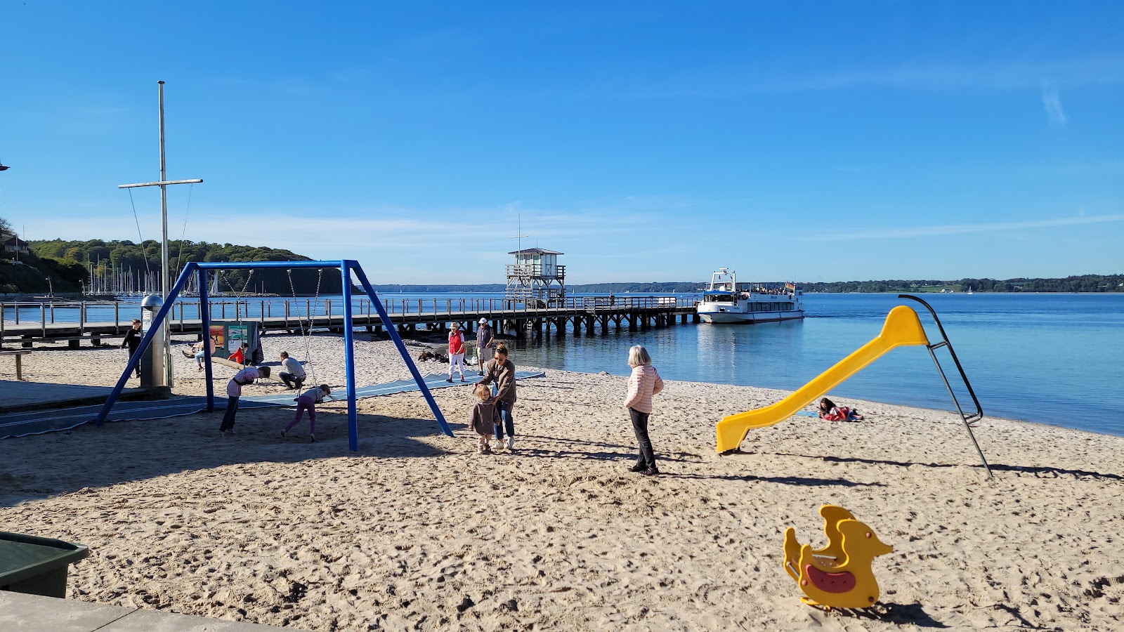 Foto von Strand Glücksburg mit sehr sauber Sauberkeitsgrad