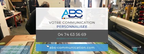 ABS Communication - Enseigne, logo, devanture, covering - Roanne Thizy à Roanne