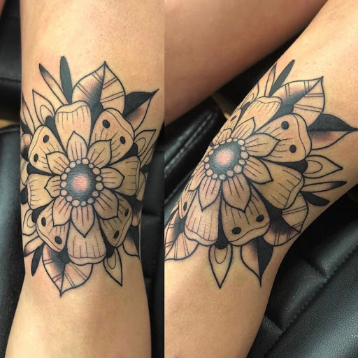 Explore mural tattoo ideas, creative tattoo ideas in Aledo, available at Elevated Tattoo & Piercing