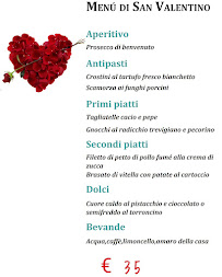 Carte du Osteria del Bastian Contrario à Lucca