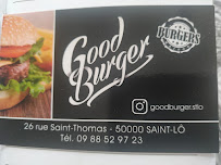Hamburger du Restaurant de hamburgers GOOD BURGER à Saint-Lô - n°8