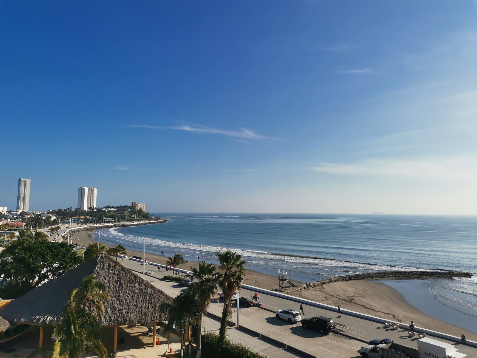Foto von Playa Gaviota mit beiger sand Oberfläche
