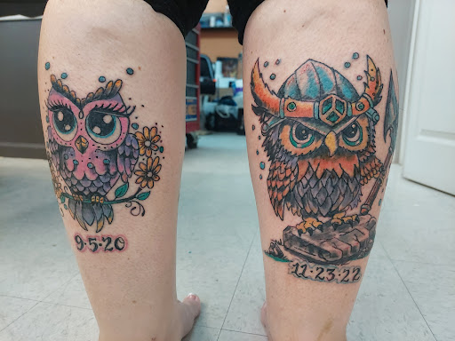 Explore smurf tattoo ideas, creative tattoo ideas in Fort Mohave, available at RedRum Tattoo & Body Piercing Co.