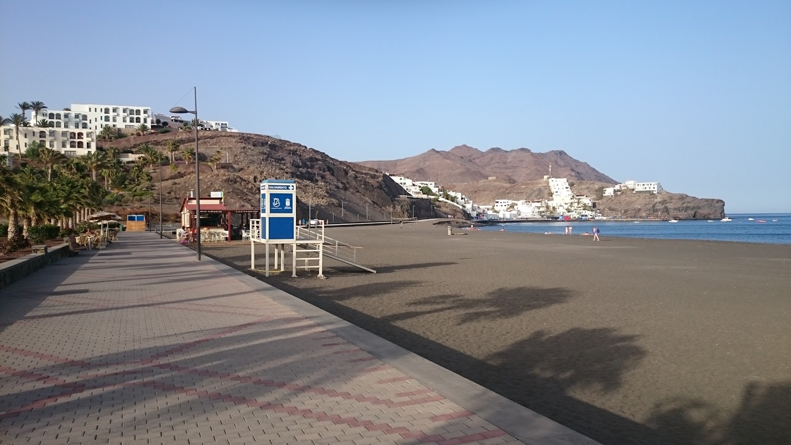 Photo of Playa de los Pobres with blue pure water surface