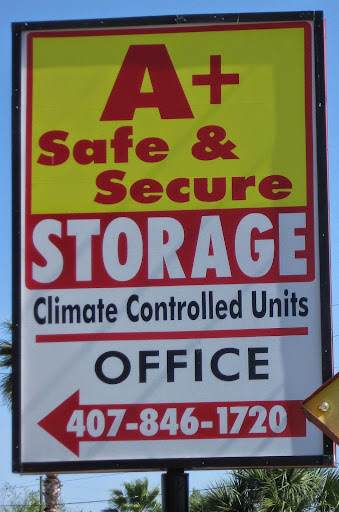 Self-Storage Facility «A Plus Safe & Secure Storage Inc», reviews and photos, 2055 E Irlo Bronson Memorial Hwy, Kissimmee, FL 34744, USA