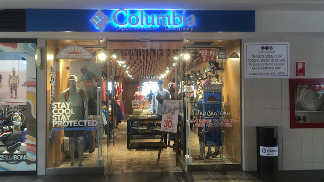 Opiniones de Columbia Sportswear - San Miguel en San Miguel - Tienda de ropa
